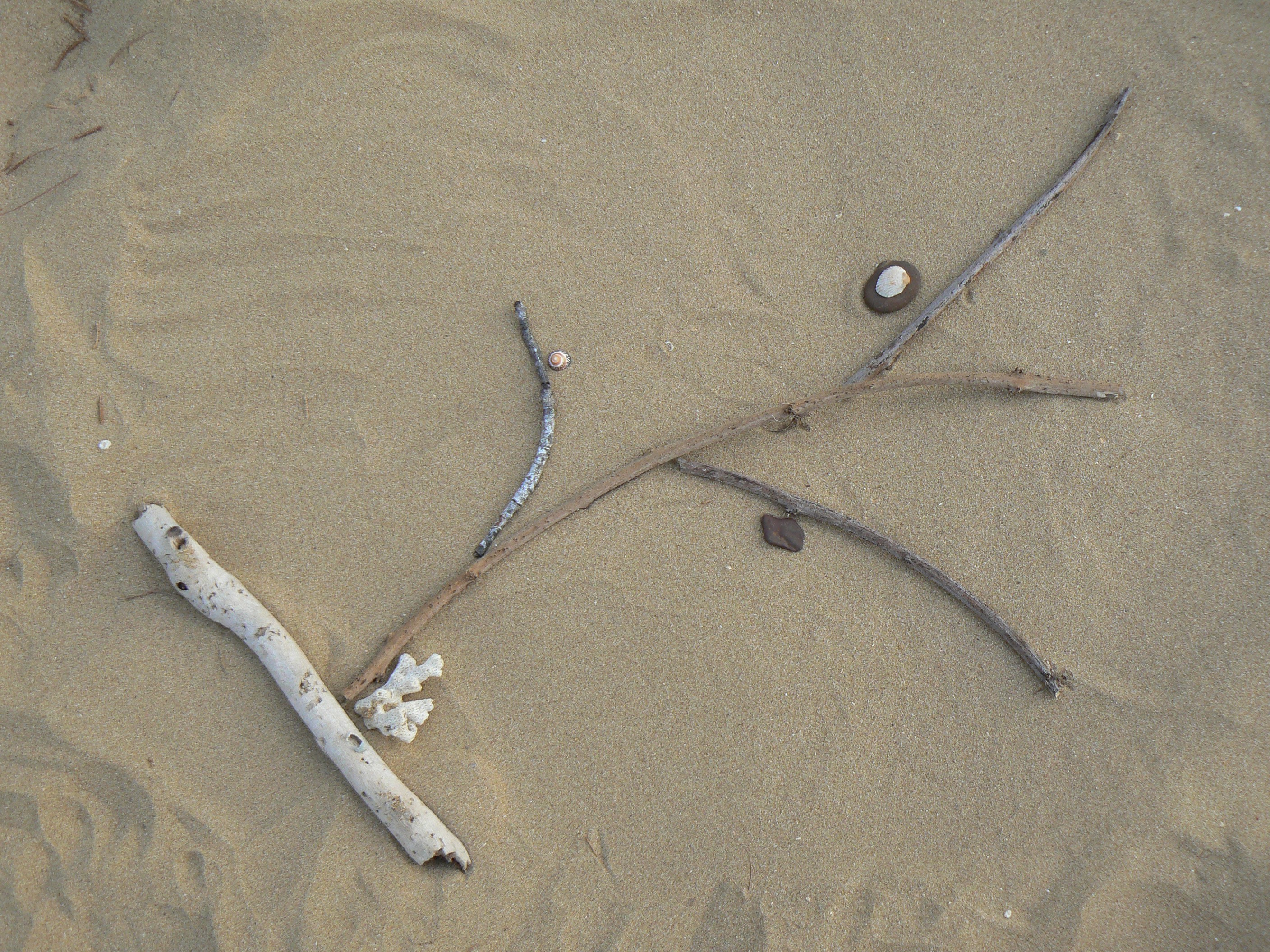 stick on sand